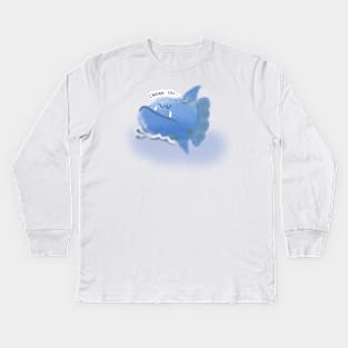 Mola sunfish Kids Long Sleeve T-Shirt